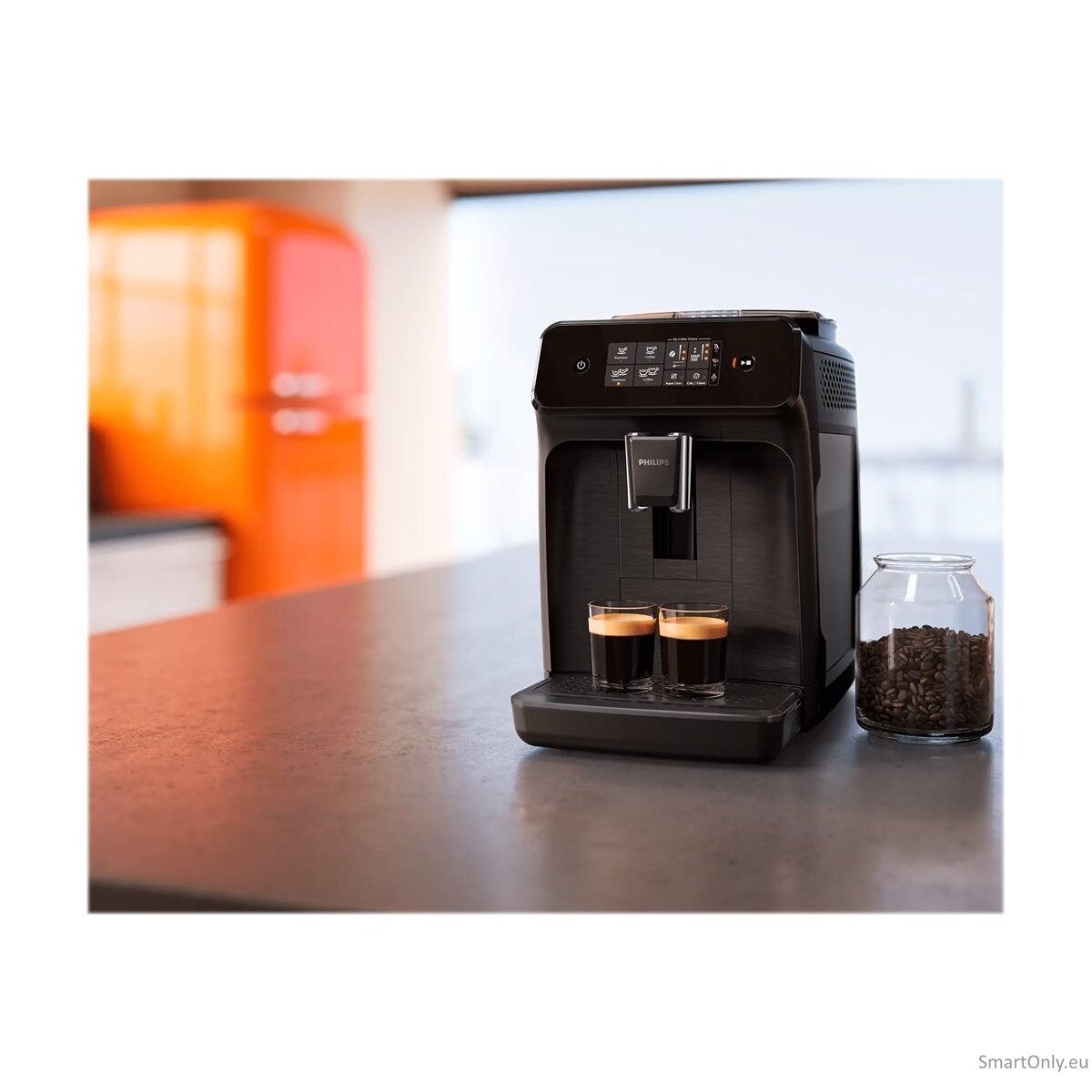 Philips | Coffee maker Series 1200 | EP1200/00 | Pump pressure 15 bar | Automatic | 1500 W | Black 8
