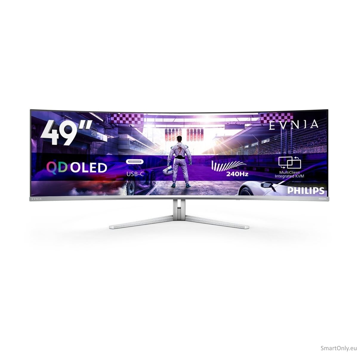 Philips | Gaming Monitor | 49M2C8900/00 | 48.9 " | 32:9 | 240 Hz | 0.03 ms | 5120 x 1440 pixels | 450 cd/m² | HDMI ports quantity 2 103 Philips | Gaming Monitor | 49M2C8900/00 | 48.9 " | 32:9 | 240 Hz | 0.03 ms | 5120 x 1440 pixels | 450 cd/m² | HDMI ports quantity 2 103