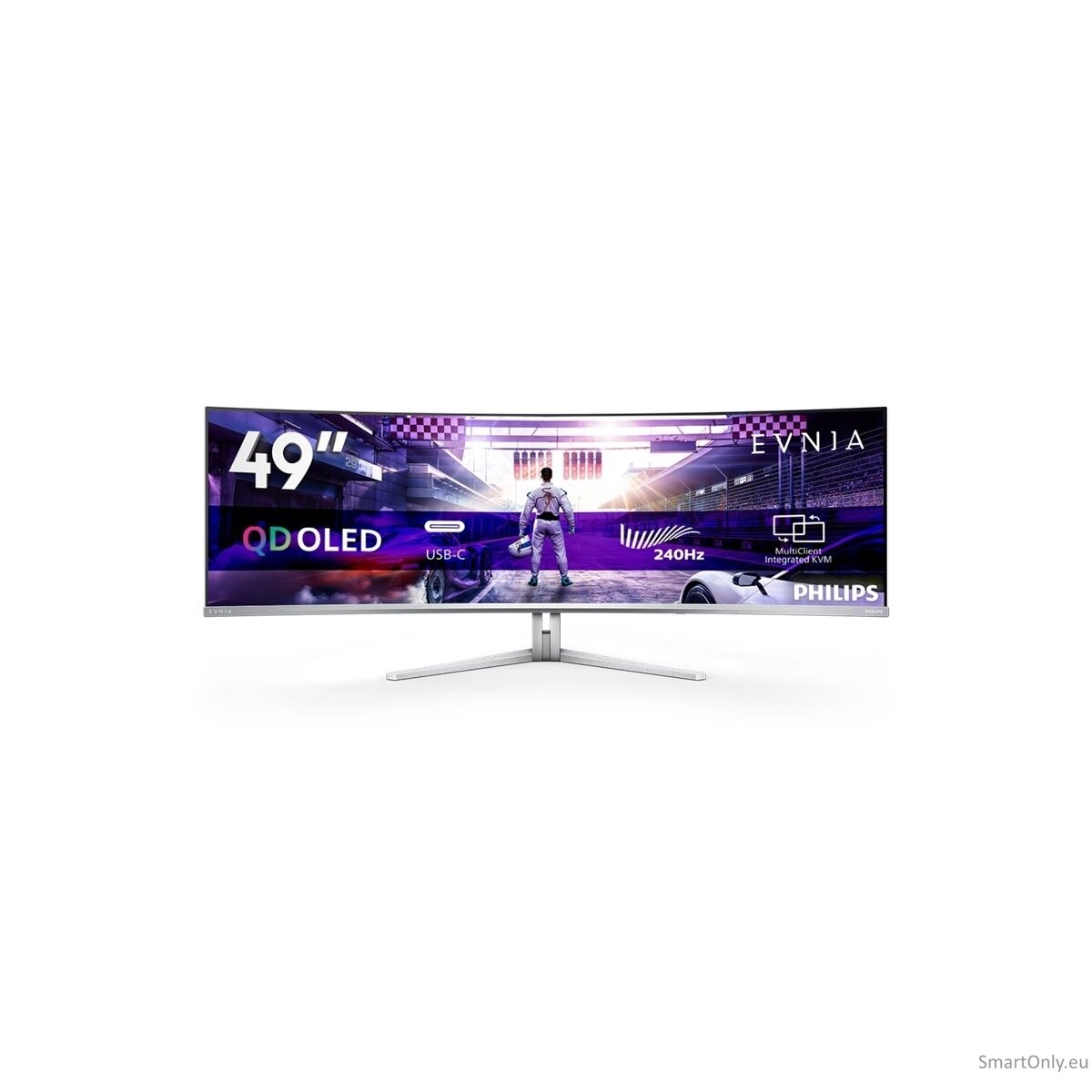 Philips | Gaming Monitor | 49M2C8900/00 | 48.9 " | 32:9 | 240 Hz | 0.03 ms | 5120 x 1440 pixels | 450 cd/m² | HDMI ports quantity 2 133