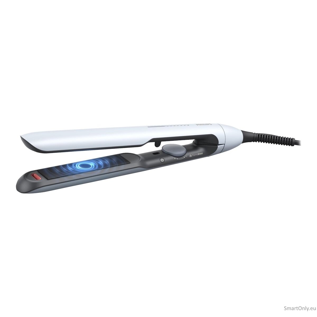 Philips Hair Straitghtener BHS520/00 Ceramic heating system, Ionic function, Display LED, Temperature (max) 230 °C, Number of heating levels 12, Pale Blue 3