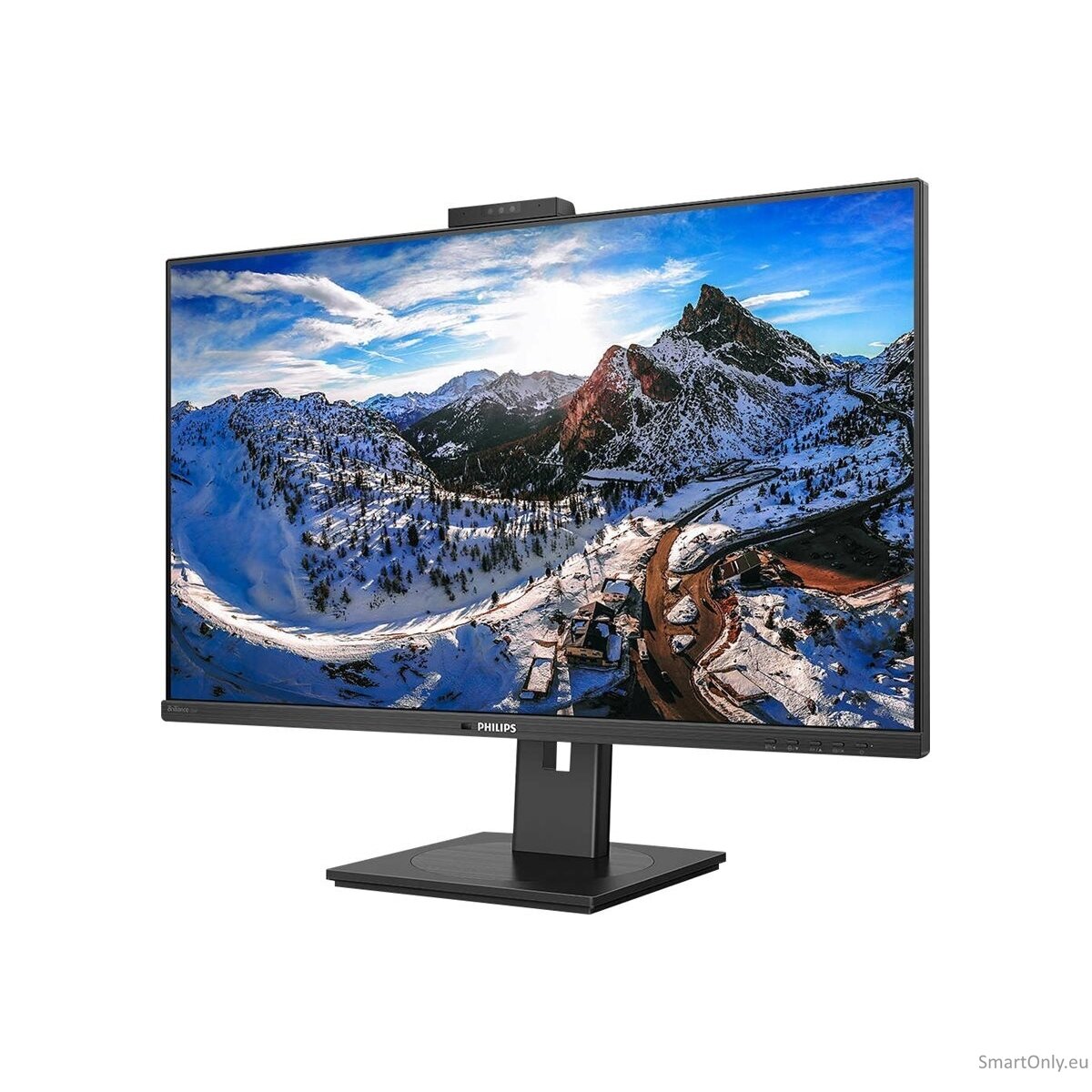 Philips | LCD monitor with USB-C Dock | 326P1H/00 | 31.5 " | IPS | QHD | 16:9 | 75 Hz | 4 ms | 2560 x 1440 pixels | 350 cd/m² | HDMI ports quantity 2 | Black 18