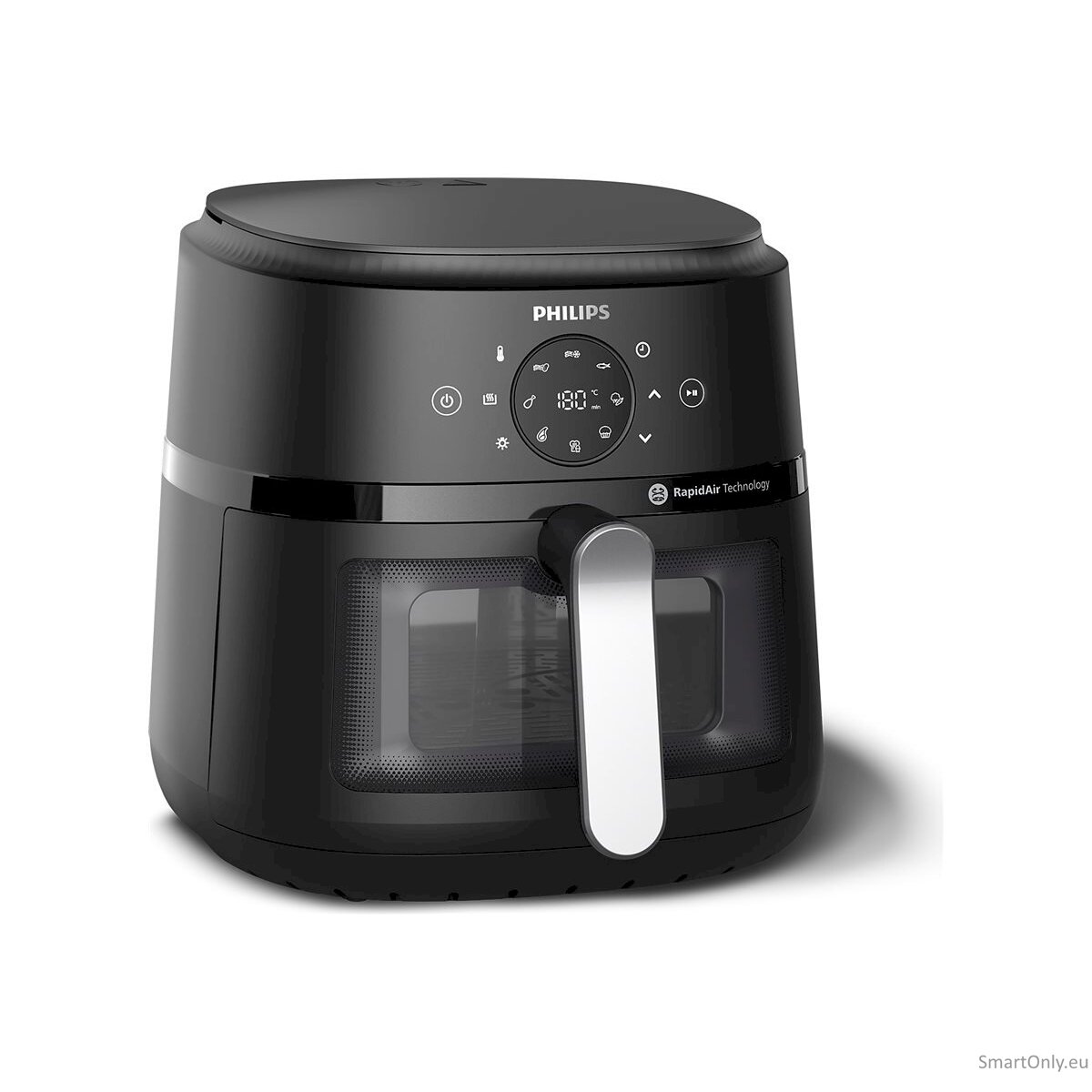 Philips NA231/00 Airfryer, 1700 W, Pan volume 6.2 L, Black, Silver | Philips Airfryer | NA231/00 | Power 1700 W | Capacity 6.2 L | Black/Silver 5 Philips NA231/00 Airfryer, 1700 W, Pan volume 6.2 L, Black, Silver | Philips Airfryer | NA231/00 | Power 1700 W | Capacity 6.2 L | Black/Silver 5