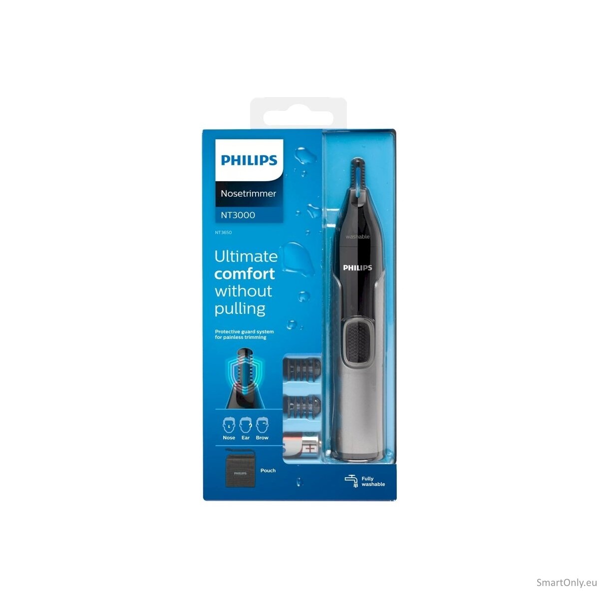 Philips Nose, Ear and Eyebrow Trimmer NT3650/16 Grey 9 Philips Nose, Ear and Eyebrow Trimmer NT3650/16 Grey 9
