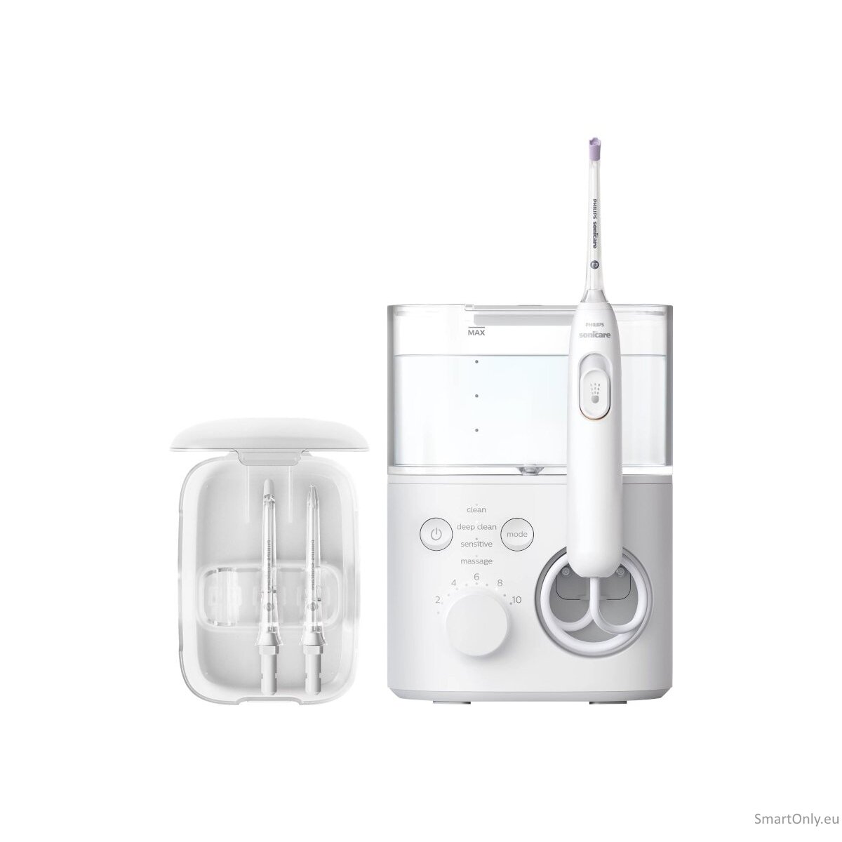 Philips Oral Irrigator HX3911/40 Sonicare Power Flosser 7000 600 ml, Number of heads 4, White 3
