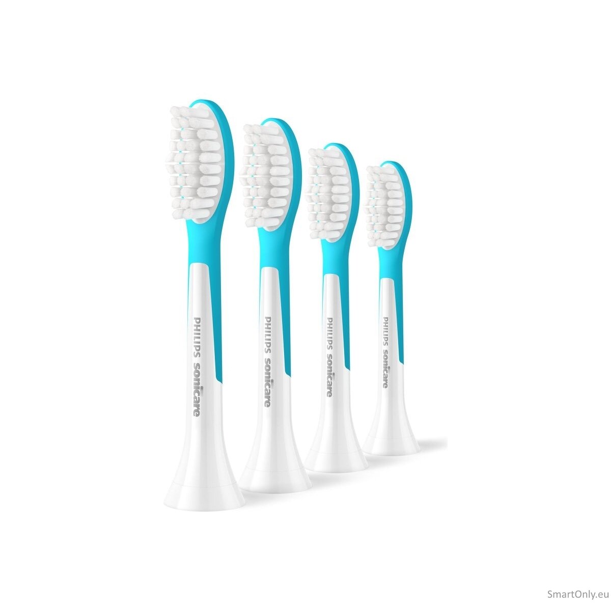 Philips Replacement brush heads | HX6044/90 Sonicare For Kids7+ | Heads | For kids | Number of brush heads included 4 | White/Blue 6