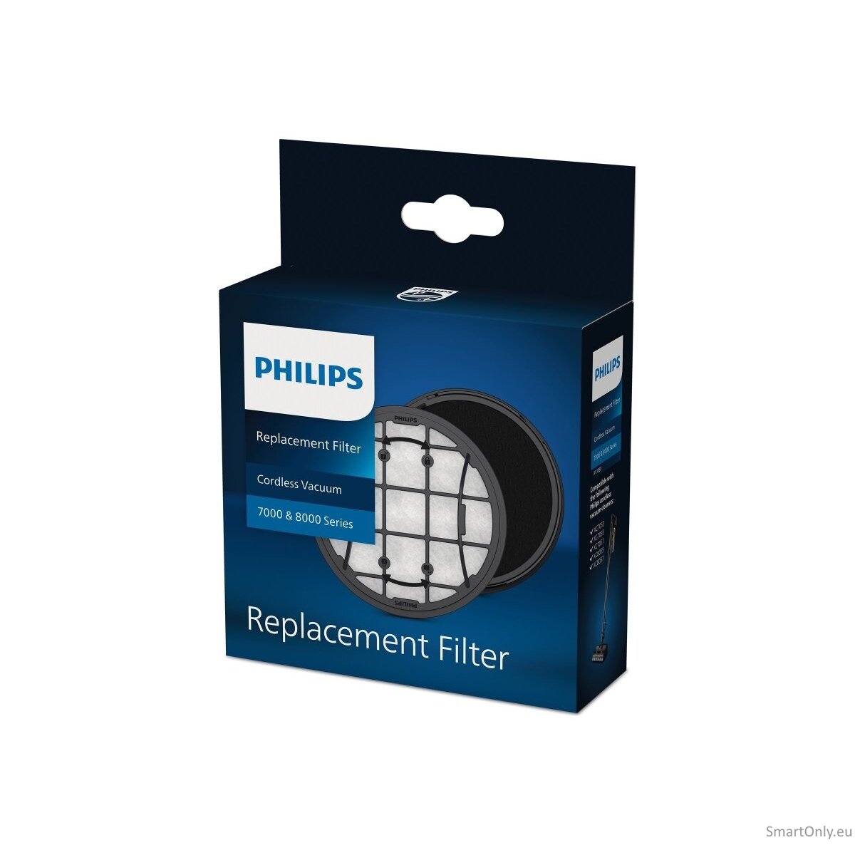 Philips Replacment filter XV1681/01, Compatible with: XC7053, XC7055, XC7057, XC8055, XC8057 | Philips 1 Philips Replacment filter XV1681/01, Compatible with: XC7053, XC7055, XC7057, XC8055, XC8057 | Philips 1