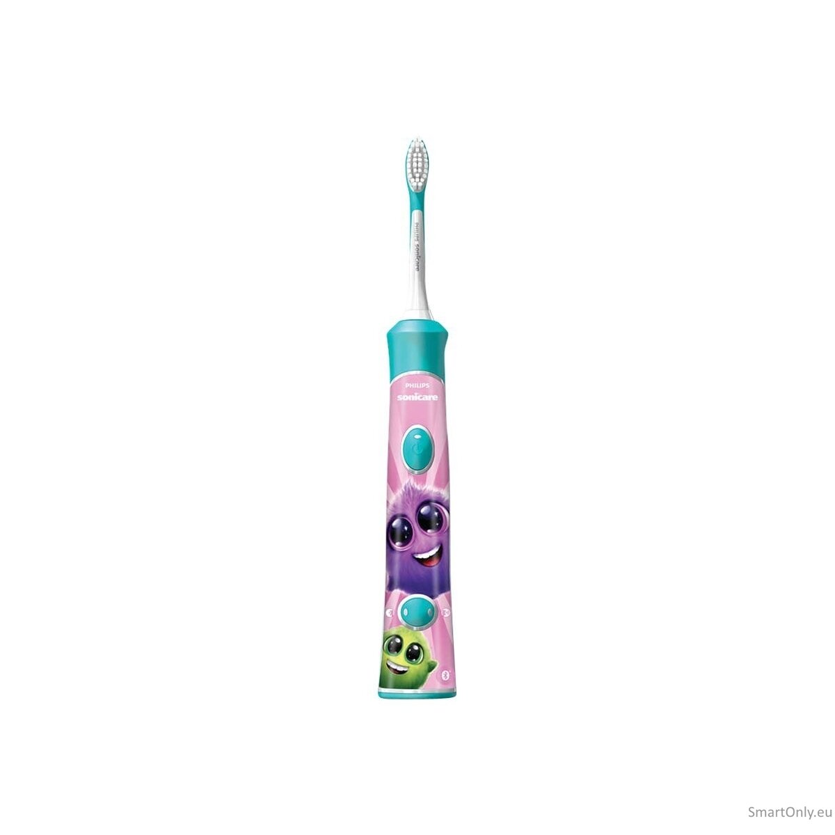 Philips Sonic Electric toothbrush  HX6322/04 For kids, Rechargeable, Sonic technology, Teeth brushing modes 2, Number of brush heads included 2, Aqua 6