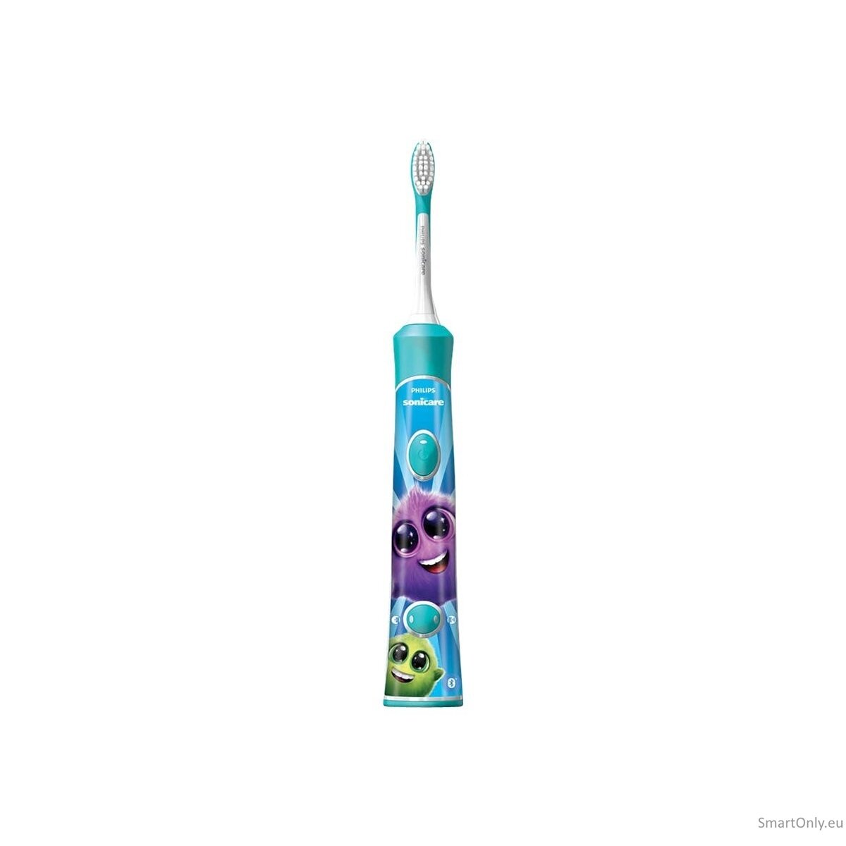 Philips Sonic Electric toothbrush  HX6322/04 For kids, Rechargeable, Sonic technology, Teeth brushing modes 2, Number of brush heads included 2, Aqua 7