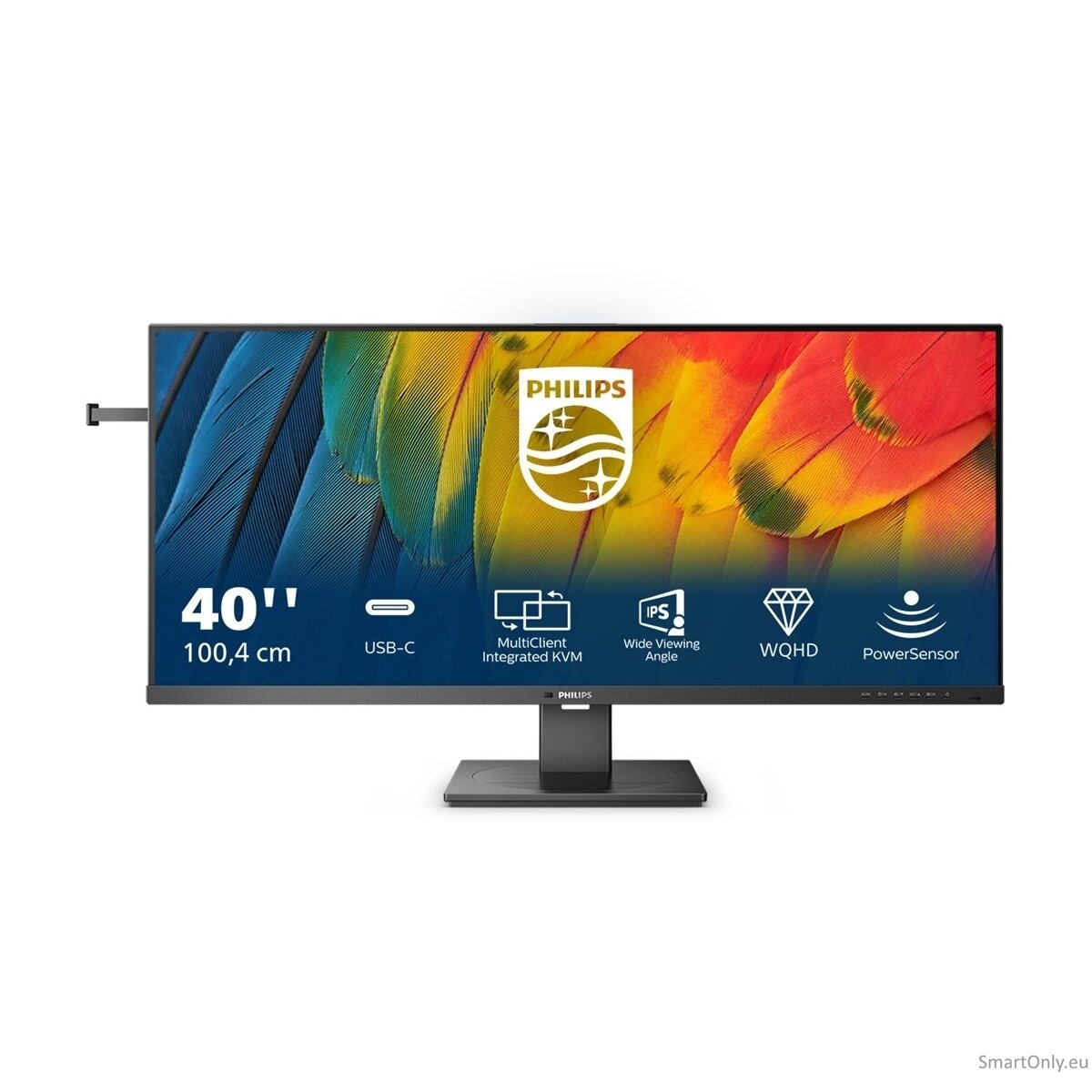 Philips | USB-C Hub Monitor | 40B1U5600/00 | 40 " | IPS | WQHD | 21:9 | 120 Hz | 4 ms | 3440 x 1440 | 500 cd/m² | HDMI ports quantity 1 | Black 28 Philips | USB-C Hub Monitor | 40B1U5600/00 | 40 " | IPS | WQHD | 21:9 | 120 Hz | 4 ms | 3440 x 1440 | 500 cd/m² | HDMI ports quantity 1 | Black 28