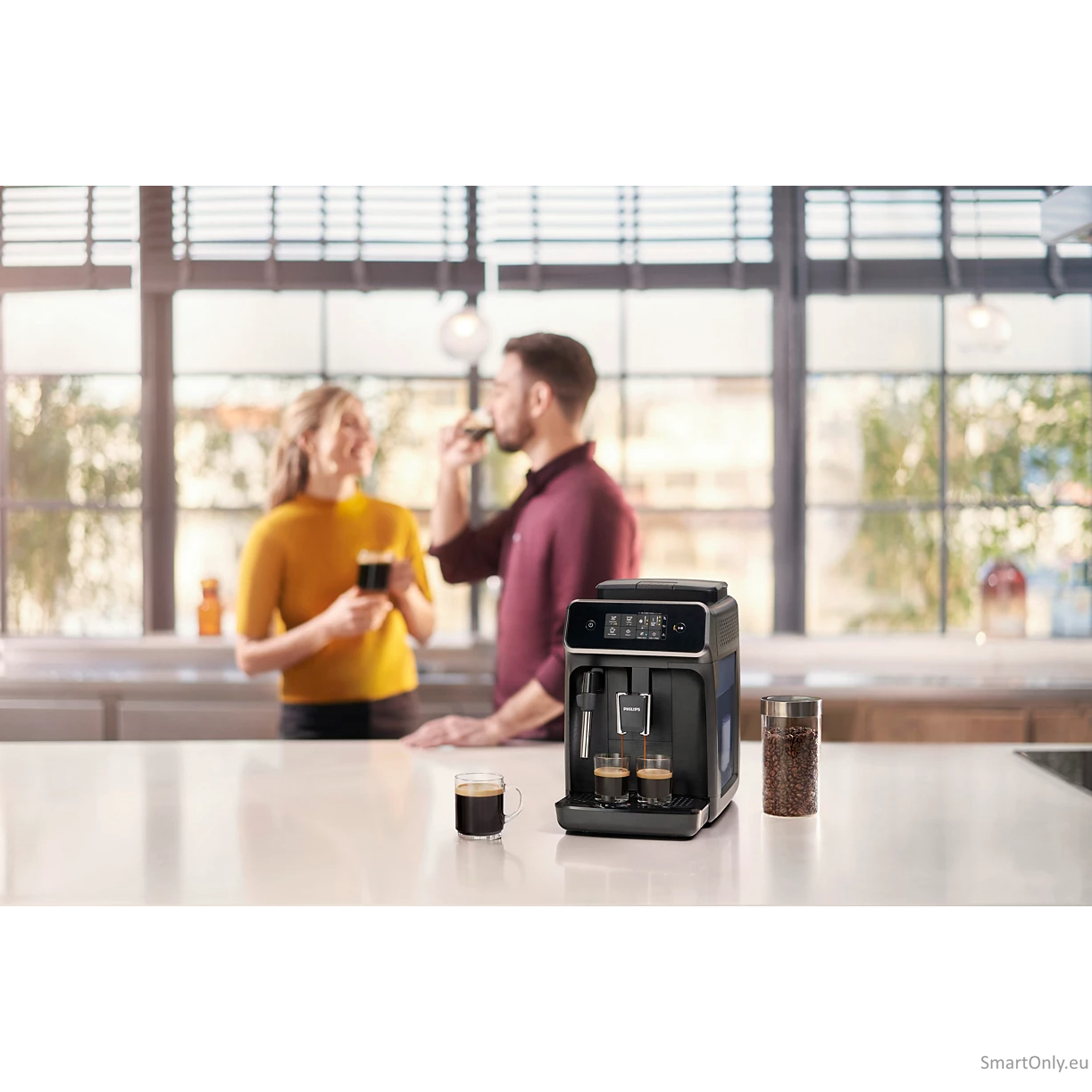 Philips Coffee Maker | EP2220/10 | Pump pressure 15 bar | Built-in milk frother | Automatic | 1500 W | Black 4 Philips Coffee Maker | EP2220/10 | Pump pressure 15 bar | Built-in milk frother | Automatic | 1500 W | Black 4