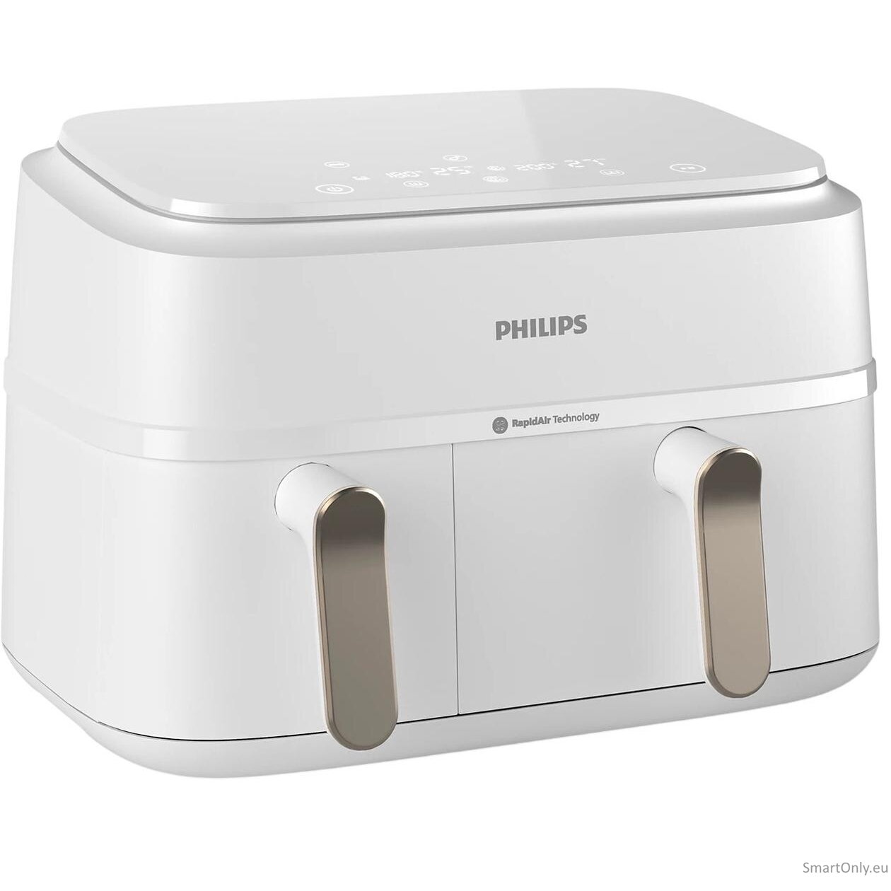 Philips Double basket Airfryer | NA353/10 3000 series | Power 2750 W | Capacity 9 L | Rapid Air Plus | White