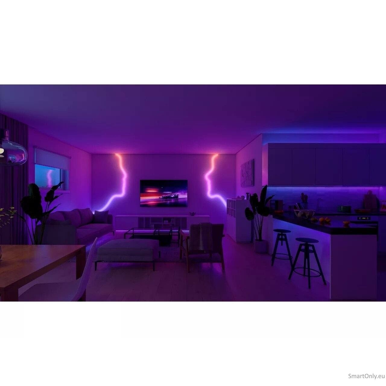 Philips Hue Essential flex strip light, 5 m | Bluetooth and Zigbee 6 Philips Hue Essential flex strip light, 5 m | Bluetooth and Zigbee 6
