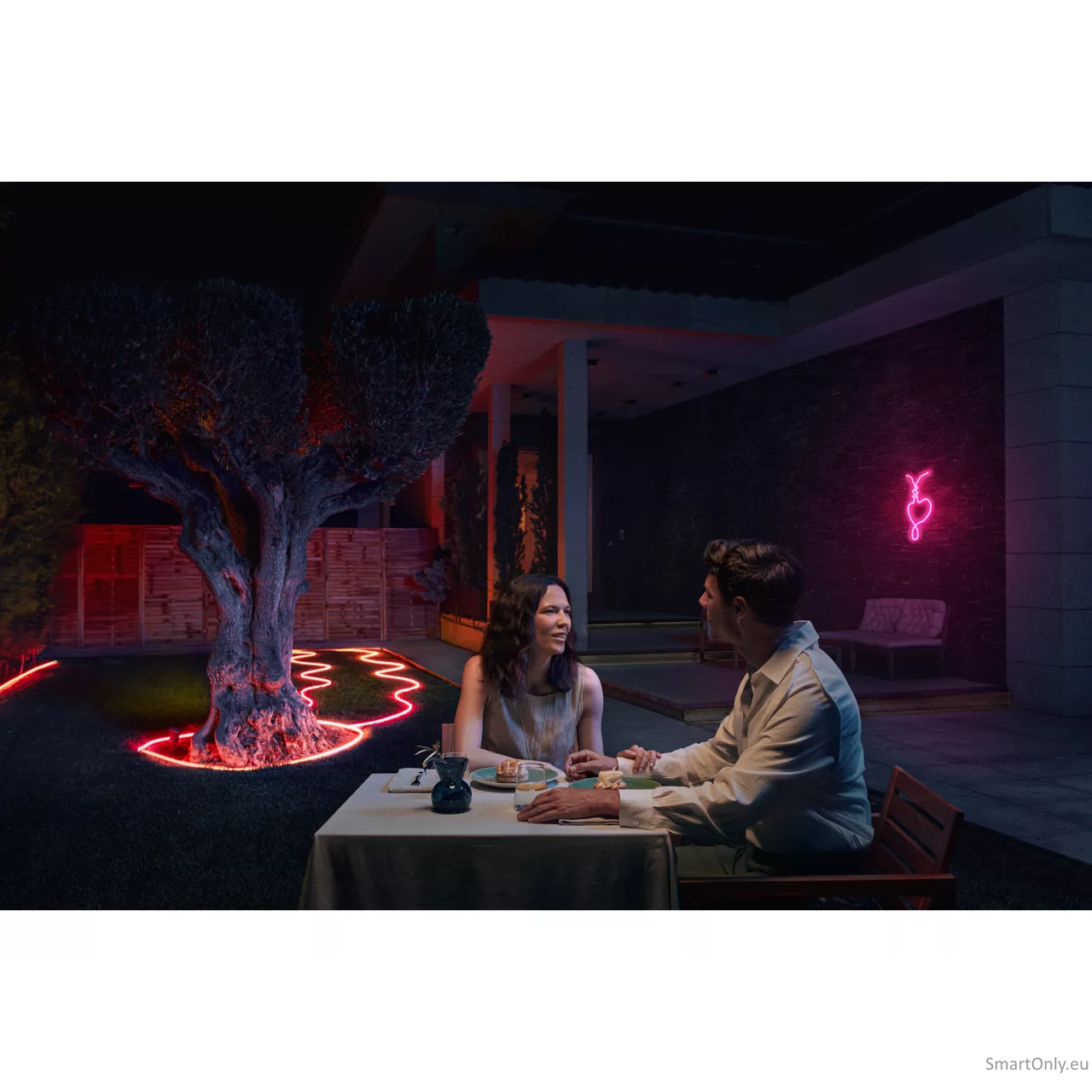 Philips Hue Neon Lightstrip for outdoor use, 10 m | 30 W | Bluetooth, Zigbee 5