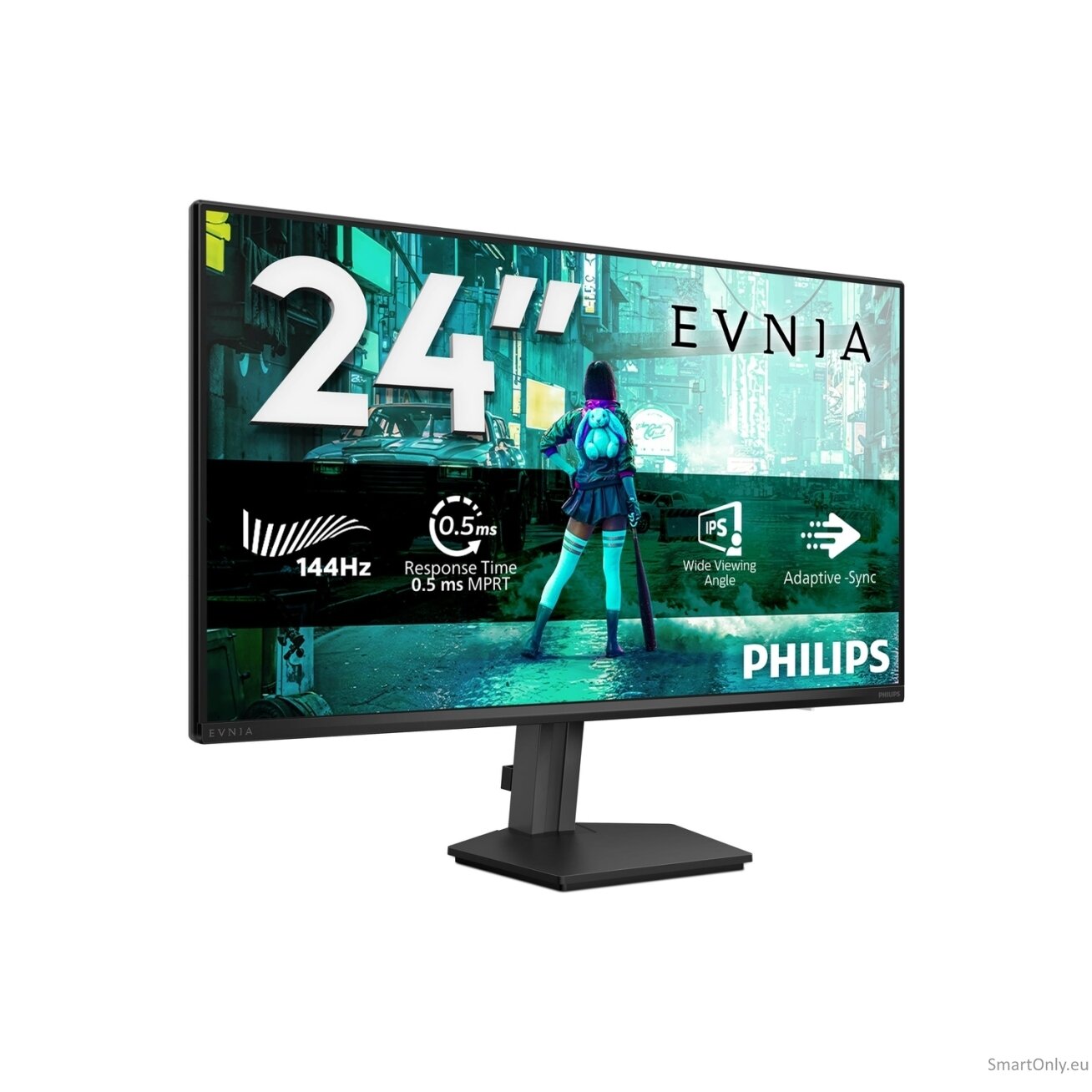 Philips | 24M2N3200NF/00 | 24 " | IPS | FHD | 16:9 | 144 Hz | 4 ms | 1920 x 1080 pixels | 300 cd/m² | HDMI ports quantity 1 | Black 42