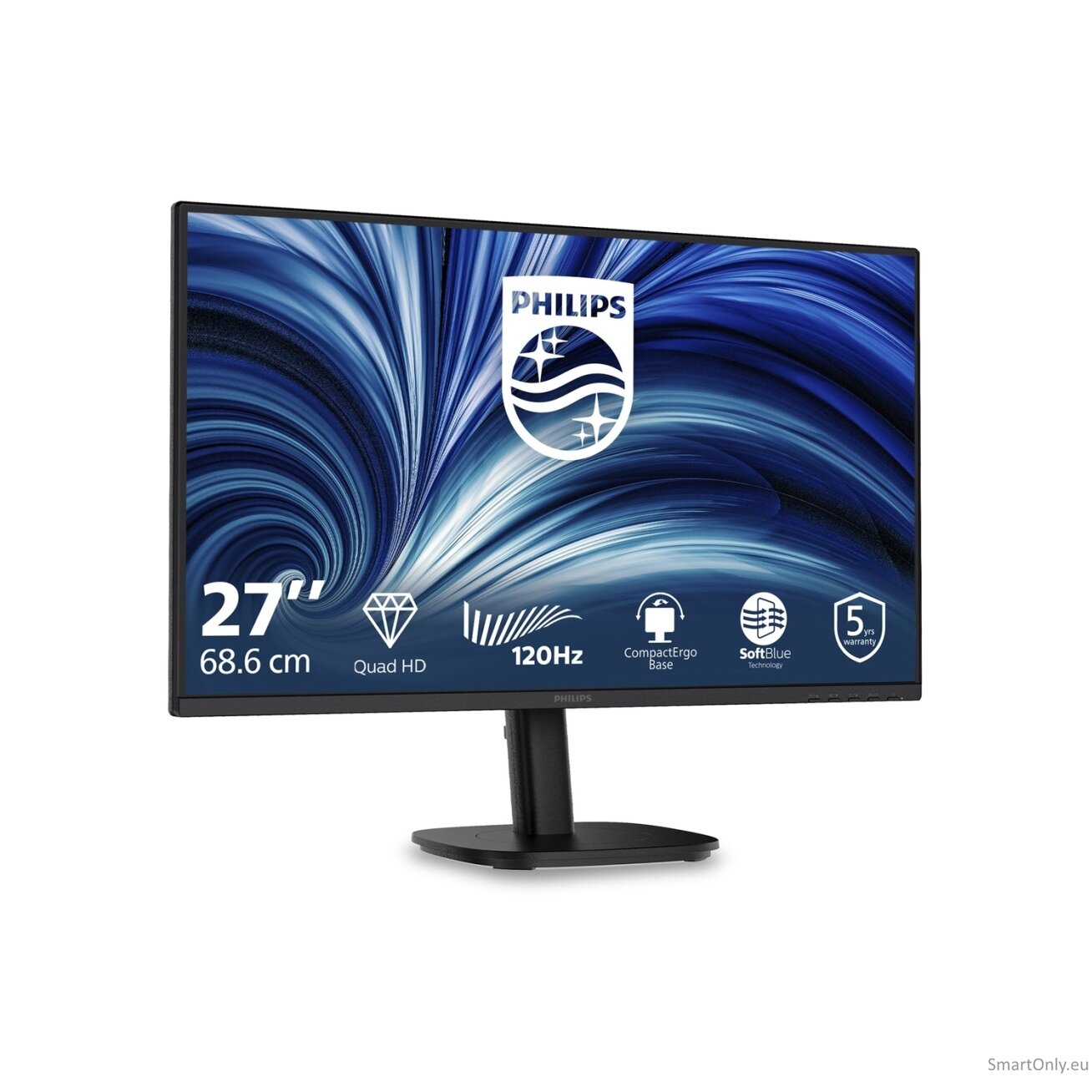 Philips 27B2N3500/00 | 27 " | IPS | QHD | 16:9 | 120 Hz | 2560 x 1440 pixels | HDMI ports quantity 2 | Black 8 Philips 27B2N3500/00 | 27 " | IPS | QHD | 16:9 | 120 Hz | 2560 x 1440 pixels | HDMI ports quantity 2 | Black 8