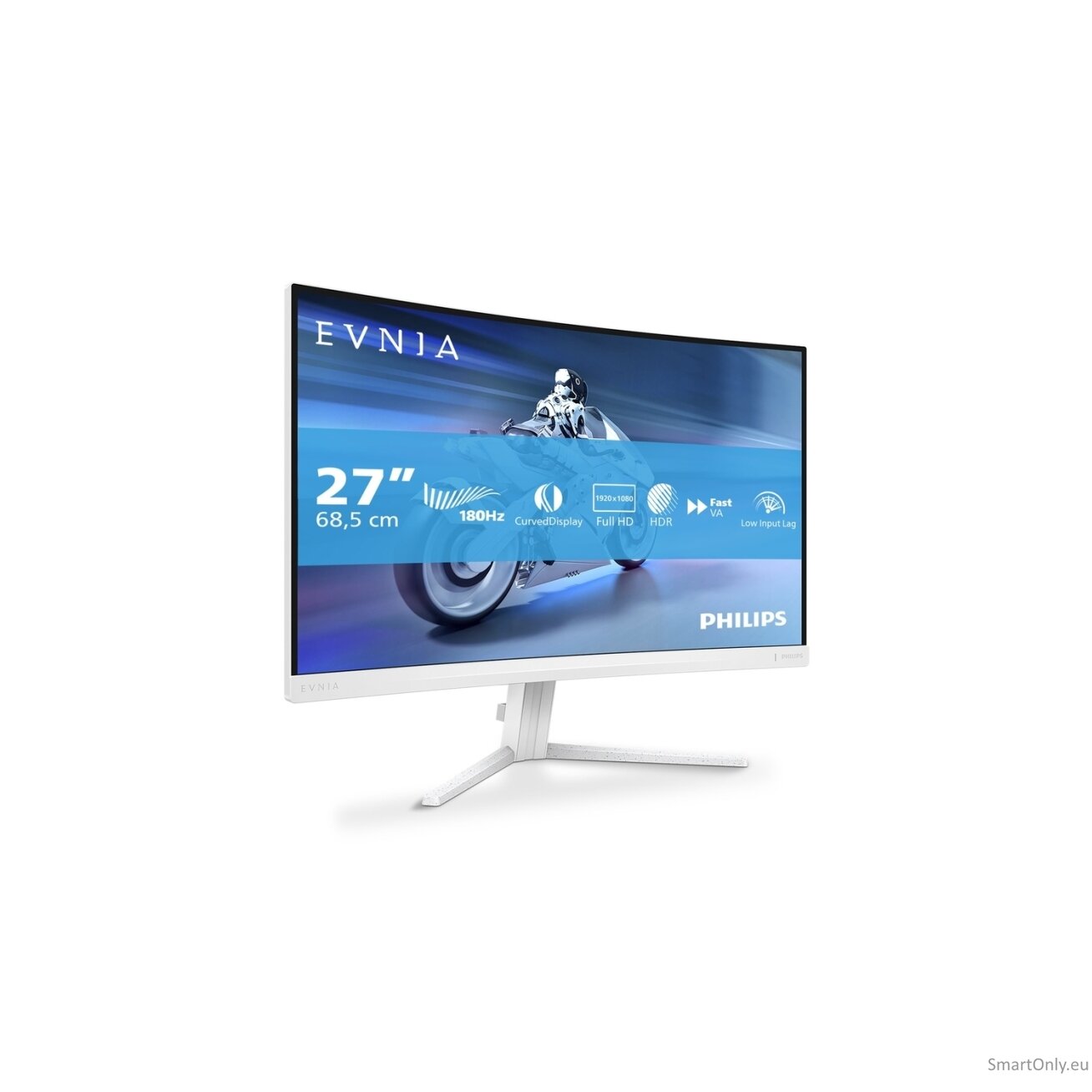Philips | 27M2C5201L/00 | 27 " | VA | 16:9 | 180 Hz | 1 ms | 1920 x 1080 pixels | 300 cd/m² | HDMI ports quantity 2 | White 31