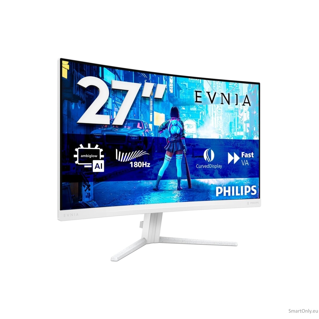 Philips | 27M2C5201L/00 | 27 " | VA | 16:9 | 180 Hz | 1 ms | 1920 x 1080 pixels | 300 cd/m² | HDMI ports quantity 2 | White 85 Philips | 27M2C5201L/00 | 27 " | VA | 16:9 | 180 Hz | 1 ms | 1920 x 1080 pixels | 300 cd/m² | HDMI ports quantity 2 | White 85