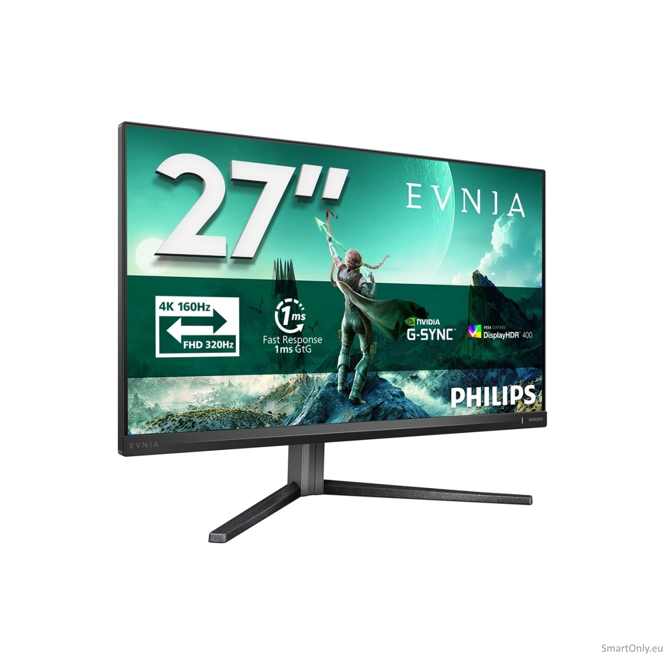 Philips | 27M2N3800A/00 | 27 " | Fast IPS | 4K UHD | 16:9 | 160 Hz | 1 ms | 3840 x 2160 pixels | 350 cd/m² | HDMI ports quantity 2 | Charcoal 38