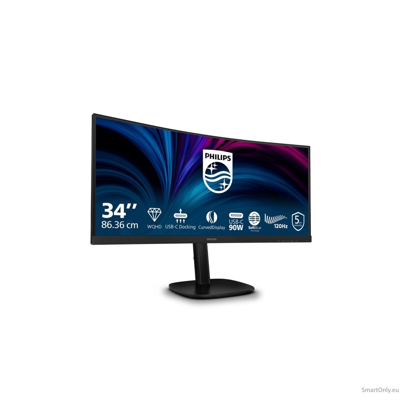 Philips | 34B2U3600C/00 | 34 " | VA | 21:9 | 60 Hz | 4 ms | 3440 x 1440 pixels | 300 cd/m² | HDMI ports quantity 1 | Black 38 Philips | 34B2U3600C/00 | 34 " | VA | 21:9 | 60 Hz | 4 ms | 3440 x 1440 pixels | 300 cd/m² | HDMI ports quantity 1 | Black 38