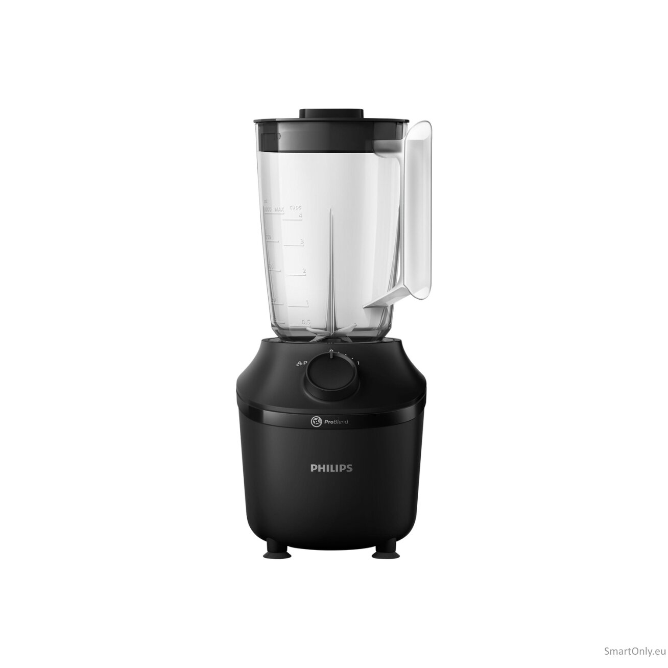 Philips Blender | HR2291/01 3000 Series | Tabletop | 600 W | Jar material Glass | Jar capacity 2 L | Ice crushing | Black 8