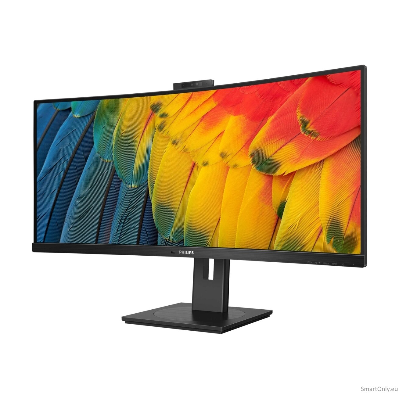 Philips | Curved Monitor | 34B1U5600CH/00 | 34 " | VA | WQHD | 21:9 | 120 Hz | 4 ms | 3440 x 1440 | 350 cd/m² | HDMI ports quantity 1 | Black 21