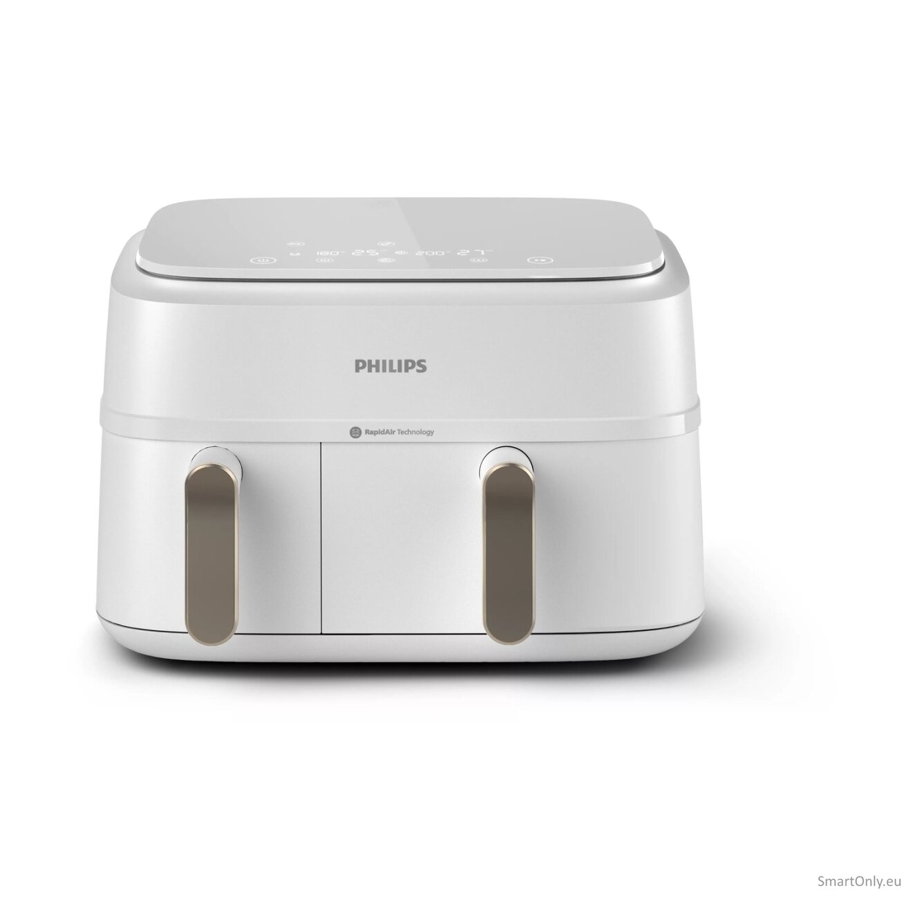 Philips Double basket Airfryer | NA353/10 3000 series | Power 2750 W | Capacity 9 L | Rapid Air Plus | White 5 Philips Double basket Airfryer | NA353/10 3000 series | Power 2750 W | Capacity 9 L | Rapid Air Plus | White 5