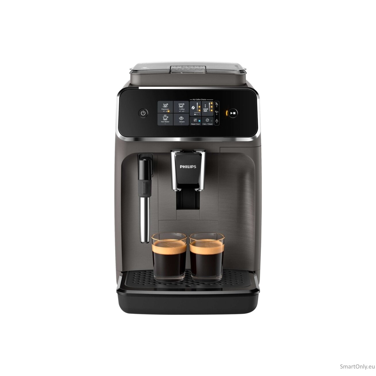 Philips | Espresso Coffee Maker | EP2224/10 | Pump pressure 15 bar | Built-in milk frother | Fully automatic | Kashmir Gray 7 Philips | Espresso Coffee Maker | EP2224/10 | Pump pressure 15 bar | Built-in milk frother | Fully automatic | Kashmir Gray 7