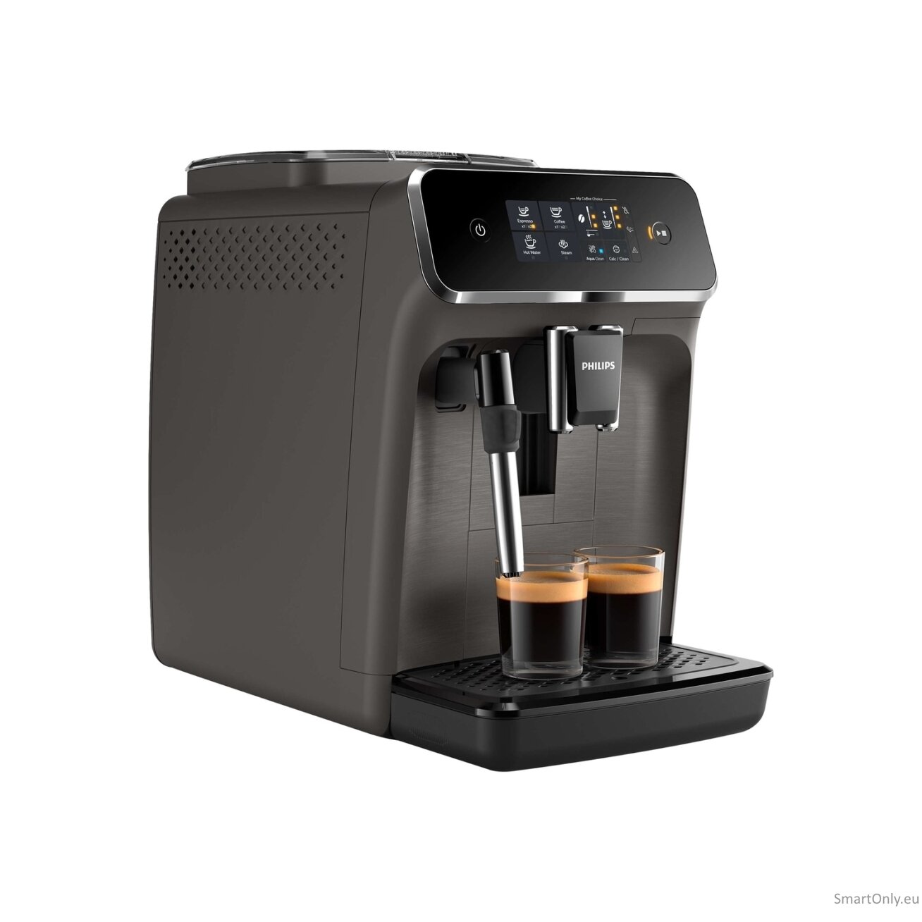 Philips | Espresso Coffee Maker | EP2224/10 | Pump pressure 15 bar | Built-in milk frother | Fully automatic | Kashmir Gray 8 Philips | Espresso Coffee Maker | EP2224/10 | Pump pressure 15 bar | Built-in milk frother | Fully automatic | Kashmir Gray 8