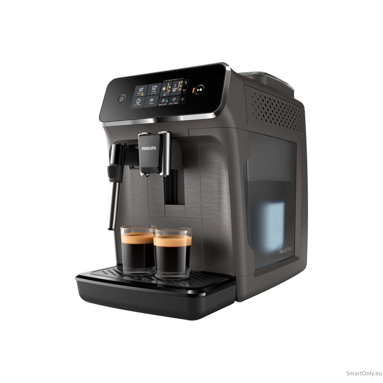 Philips | Espresso Coffee Maker | EP2224/10 | Pump pressure 15 bar | Built-in milk frother | Fully automatic | Kashmir Gray 5 Philips | Espresso Coffee Maker | EP2224/10 | Pump pressure 15 bar | Built-in milk frother | Fully automatic | Kashmir Gray 5