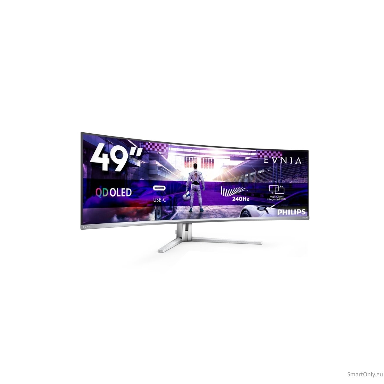 Philips | Gaming Monitor | 49M2C8900/00 | 48.9 " | 32:9 | 240 Hz | 0.03 ms | 5120 x 1440 pixels | 450 cd/m² | HDMI ports quantity 2 132 Philips | Gaming Monitor | 49M2C8900/00 | 48.9 " | 32:9 | 240 Hz | 0.03 ms | 5120 x 1440 pixels | 450 cd/m² | HDMI ports quantity 2 132