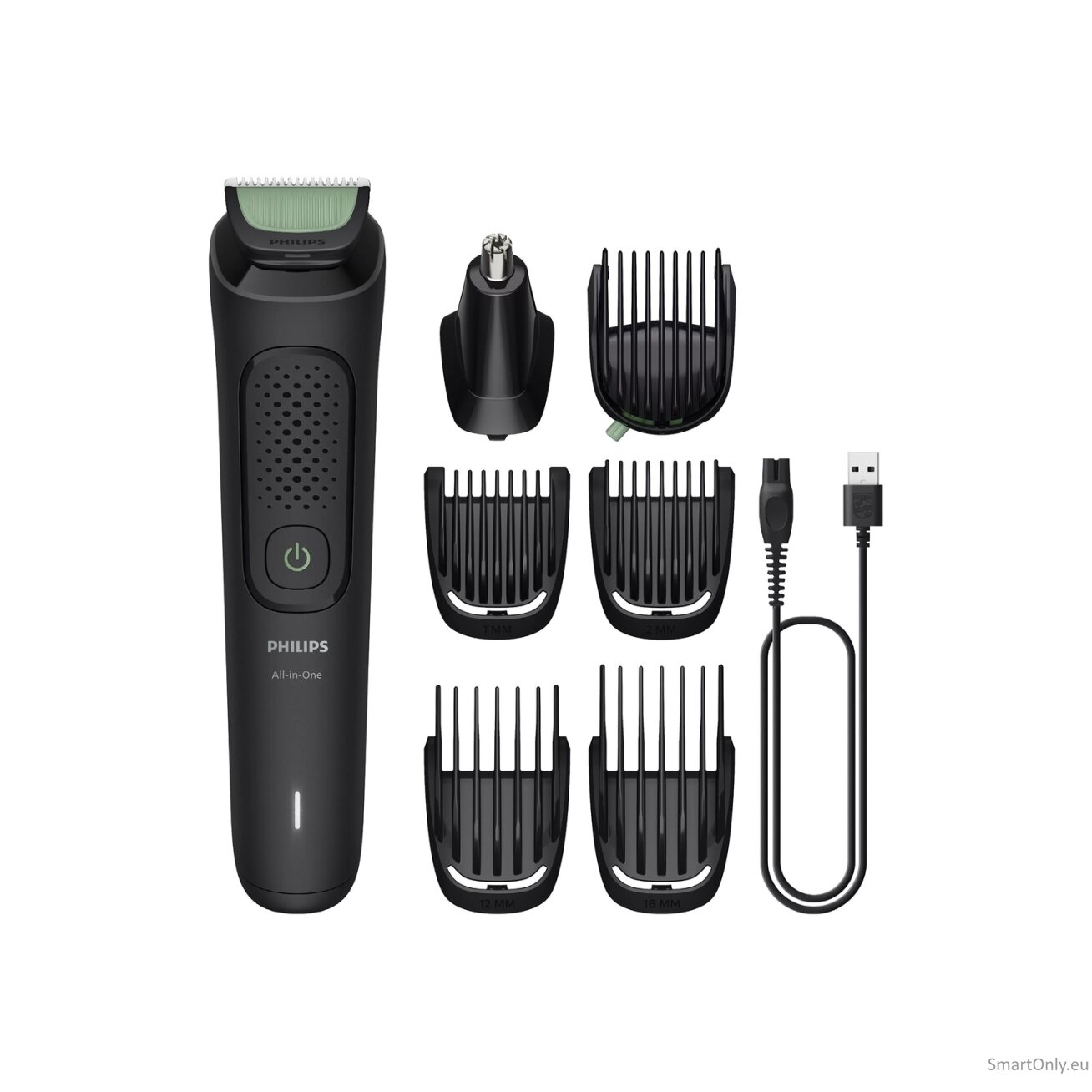 Philips Trimmer | MG3930/15 Series 3000 All-in-One | Cordless | Number of length steps 10 | Black 8 Philips Trimmer | MG3930/15 Series 3000 All-in-One | Cordless | Number of length steps 10 | Black 8