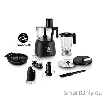 Philips | Avance Collection | Food processor | Food procesor | Bowl capacity 2.2 L | 1000 W | Black Philips | Avance Collection | Food processor | Food procesor | Bowl capacity 2.2 L | 1000 W | Black
