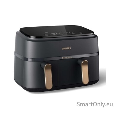 Philips Airfryer | NA352/00 | Power 2750 W | Capacity 9 L | Rapid Air technology | Charcoal Grey/Copper