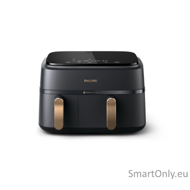 Philips Airfryer | NA352/00 | Power 2750 W | Capacity 9 L | Rapid Air technology | Charcoal Grey/Copper