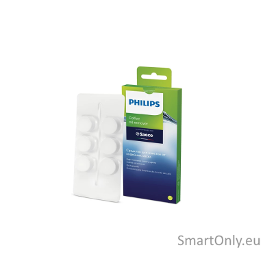 Philips | Coffee oil removal tablets, 6pcs | CA6704/10 Philips | Coffee oil removal tablets, 6pcs | CA6704/10