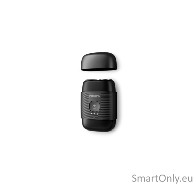 Philips Compact Shaver | S591/05 500 Series | Operating time (max) 40 min | Wet & Dry | Lithium Ion | Metallic Black Philips Compact Shaver | S591/05 500 Series | Operating time (max) 40 min | Wet & Dry | Lithium Ion | Metallic Black