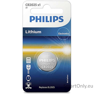 philips-cr2025-baterijos-1-vnt