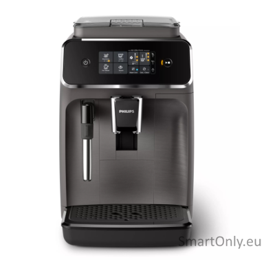 Philips | Espresso Coffee Maker | EP2224/10 | Pump pressure 15 bar | Built-in milk frother | Fully automatic | Kashmir Gray Philips | Espresso Coffee Maker | EP2224/10 | Pump pressure 15 bar | Built-in milk frother | Fully automatic | Kashmir Gray