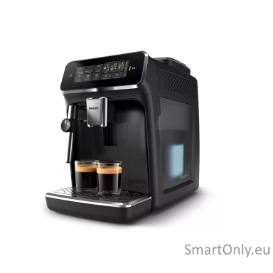 Philips | Espresso Coffee Maker | EP3321/40 | Pump pressure 15 bar | Built-in milk frother | Fully Automatic | 1500 W | Black Philips | Espresso Coffee Maker | EP3321/40 | Pump pressure 15 bar | Built-in milk frother | Fully Automatic | 1500 W | Black