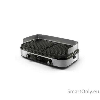 Philips HD6222/90 Table Grill, Black/Stainless Steel