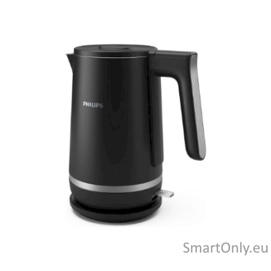 Philips HD9395/90 Dual -wall Kettle, 2200W, 1.7 L capacity, Black | Philips
