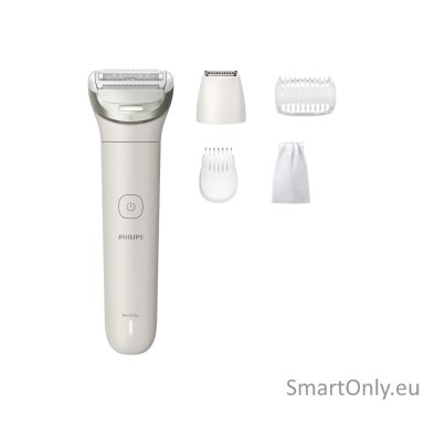 Philips Lady shaver | BRL147/00 Series 8000 | Operating time (max) 100 min | Wet & Dry | Lithium Ion | White/Grey