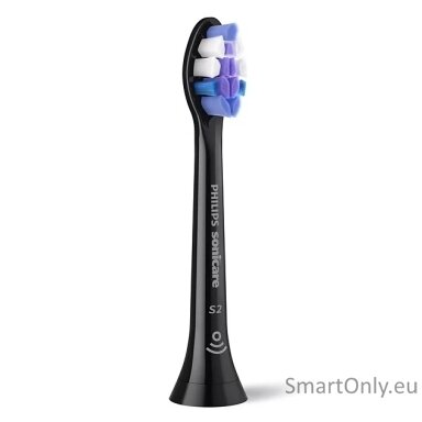 Philips Replacement brush heads | HX6052/88 Sonicare Sensitive | Heads | For adults | Number of brush heads included 2 | Black Philips Replacement brush heads | HX6052/88 Sonicare Sensitive | Heads | For adults | Number of brush heads included 2 | Black