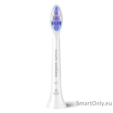 Philips Replacement brush heads | HX6056/87 Sonicare Sensitive | Heads | For adults | Number of brush heads included 6 | White