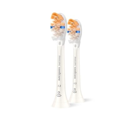 Philips Replacement brush heads | HX9092/87 Sonicare Premium All-in-One | Heads | For adults | Number of brush heads included 2 | White
