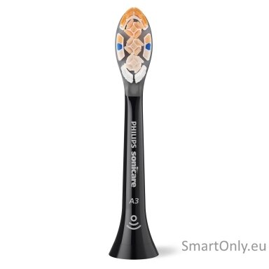 Philips Replacement brush heads | HX9092/88 Sonicare Premium All-in-One | Heads | For adults | Number of brush heads included 2 | Black