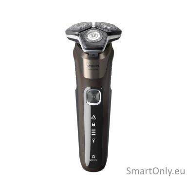Philips Shaver | S5886/30 | Operating time (max) 60 min | Wet & Dry | Lithium-ion | Black