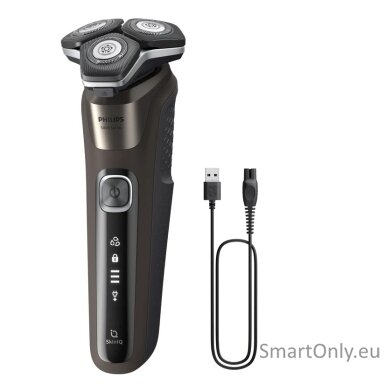 Philips Shaver | S5886/30 | Operating time (max) 60 min | Wet & Dry | Lithium-ion | Black
