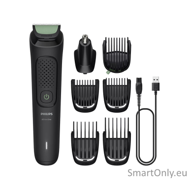 Philips Trimmer | MG3930/15 Series 3000 All-in-One | Cordless | Number of length steps 10 | Black Philips Trimmer | MG3930/15 Series 3000 All-in-One | Cordless | Number of length steps 10 | Black