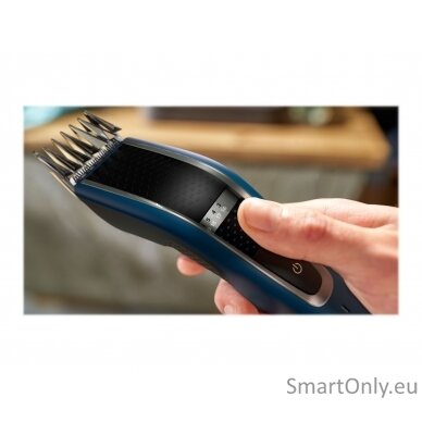 Philips Hair clipper HC5612/15 Cordless or corded Number of length steps 28 Step precise 1 mm Blue/Black 11
